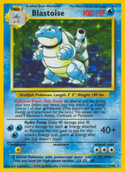 Blastoise [Base Set] (BS-002)