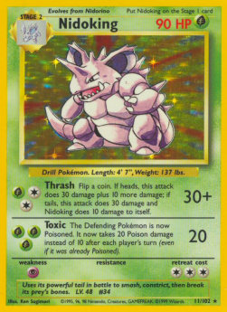 Nidoking [Base Set] (BS-011)