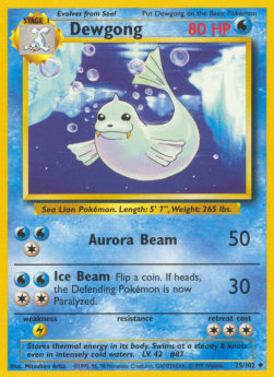 Dewgong [Base Set] (BS 25)