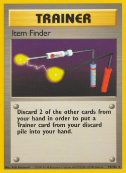 Item Finder [Base Set] (BS-074) [V1 · Rare]
