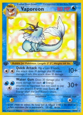 Vaporeon [Jungle] (JU-028)