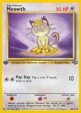 Meowth [Jungle] (JU-056) [V1 · Common]