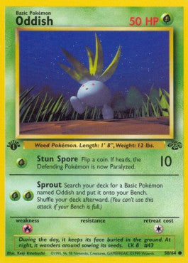 Oddish [Jungle] (JU-058)