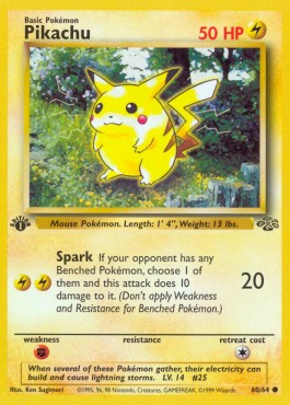 Pikachu [Jungle] (JU 60)