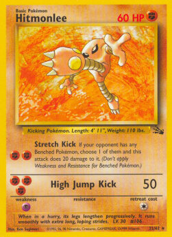 Hitmonlee [Fossil] (FO-022)