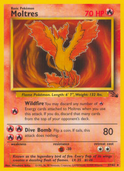 Moltres [Fossil] (FO-027)