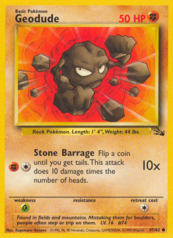 Geodude [Fossil] (FO-047)