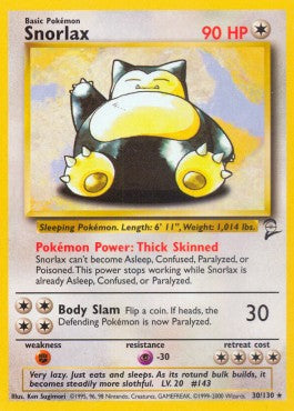 Snorlax [Base Set 2] (B2-030)