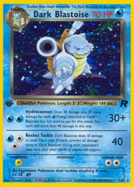 Dark Blastoise [Team Rocket] (TR-003)