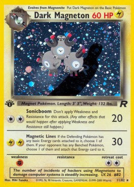 Dark Magneton [Team Rocket] (TR-011)