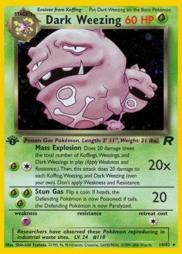 Dark Weezing [Team Rocket] (TR-014)