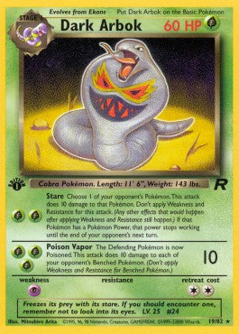 Dark Arbok [Team Rocket] (TR-019)