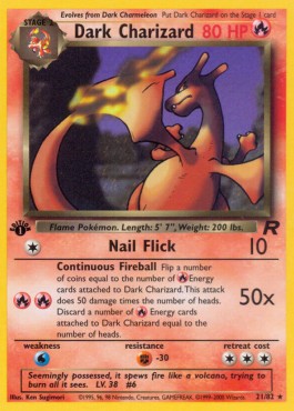 Dark Charizard [Team Rocket] (TR 21)