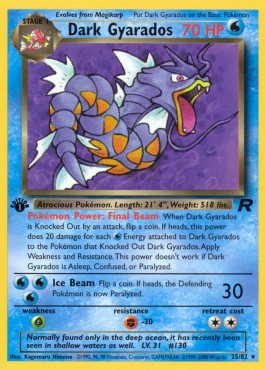 Dark Gyarados [Team Rocket] (TR 25)