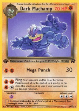 Dark Machamp [Team Rocket] (TR-027)