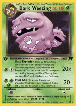 Dark Weezing [Team Rocket] (TR-031)