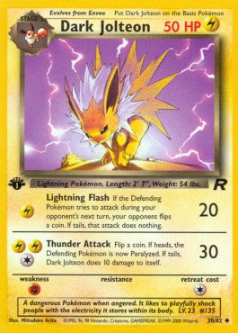 Dark Jolteon [Team Rocket] (TR-038)