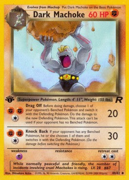 Dark Machoke [Team Rocket] (TR-040)