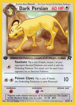 Dark Persian [Team Rocket] (TR-042)