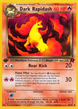 Dark Rapidash [Team Rocket] (TR-044)