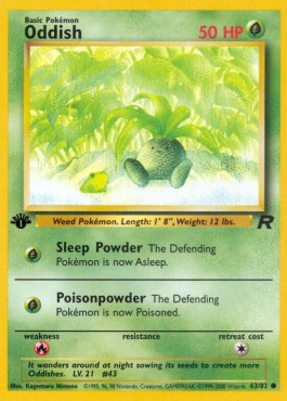 Oddish [Team Rocket] (TR-063)