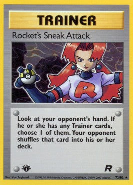 Rocket's Sneak Attack [Team Rocket] (TR-072)
