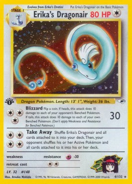 Erika's Dragonair [Gym Heroes] (GH-004)
