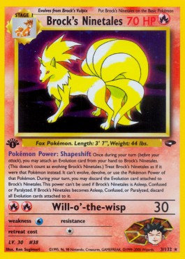 Brock's Ninetales [Gym Challenge] (GC 3)