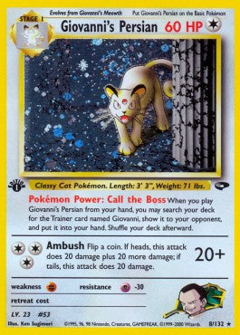 Giovanni's Persian [Gym Challenge] (GC-008)