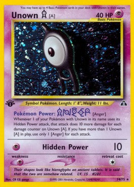 Unown [A] [Neo Discovery] (NDI-014)