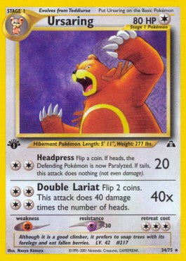 Ursaring [Neo Discovery] (NDI 34)