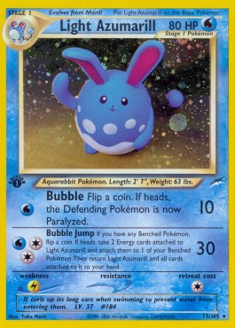 Light Azumarill [Neo Destiny] (NDE-013)