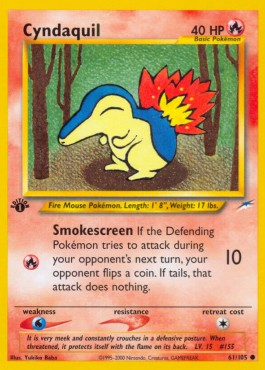 Cyndaquil [Neo Destiny] (NDE-061)