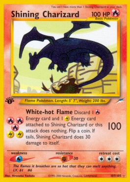 Shining Charizard [Neo Destiny] (NDE-107)
