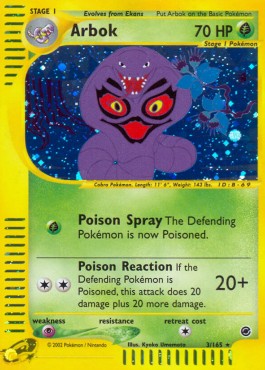 Arbok [Expedition Base Set] (EX-003)
