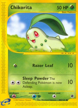 Chikorita [Expedition Base Set] (EX-100)