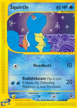 Squirtle [Expedition Base Set] (EX 132)