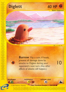 Diglett [Skyridge] (SK-050)