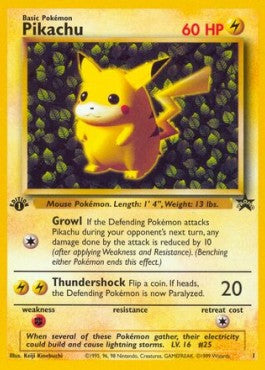 Pikachu [Wizards Black Star Promos] (WP-001)