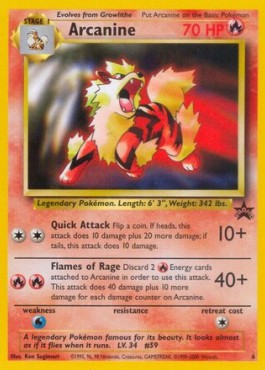 Arcanine [Wizards Black Star Promos] (WP-006)