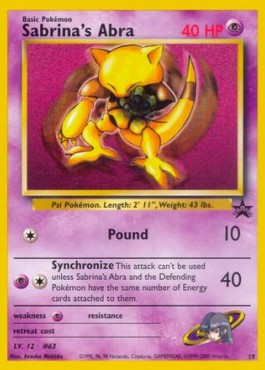 Sabrina's Abra [Wizards Black Star Promos] (WP-019)