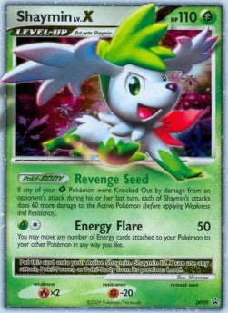 Shaymin LV.X [DP Black Star Promos] (DPPRDP 39)