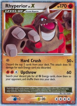 Rhyperior LV.X [DP Black Star Promos] (DPPRDP-029)