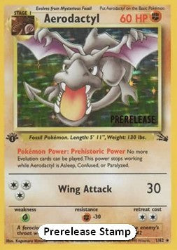 Aerodactyl [Fossil] (FO-001) [V3 · Promo]