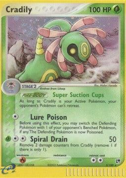 Cradily [EX Sandstorm] (SS-003)