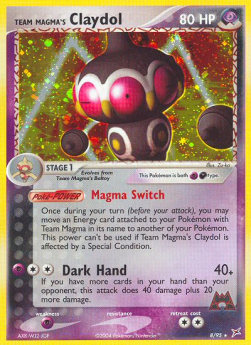 Team Magma's Claydol [EX Team Magma vs Team Aqua] (MA-008)