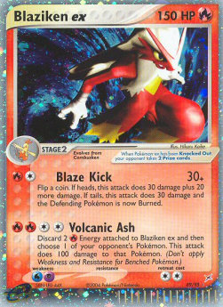 Blaziken ex [EX Team Magma vs Team Aqua] (MA-089)