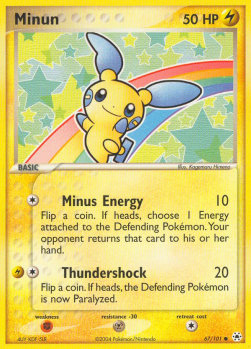 Minun [EX Hidden Legends] (HL-067)
