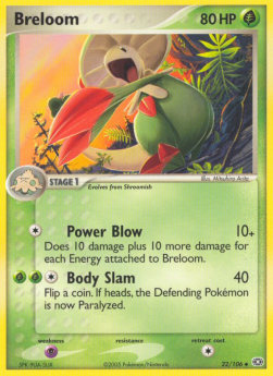 Breloom [EX Emerald] (EM 22)