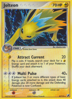 Jolteon [EX Unseen Forces] (UF-008)